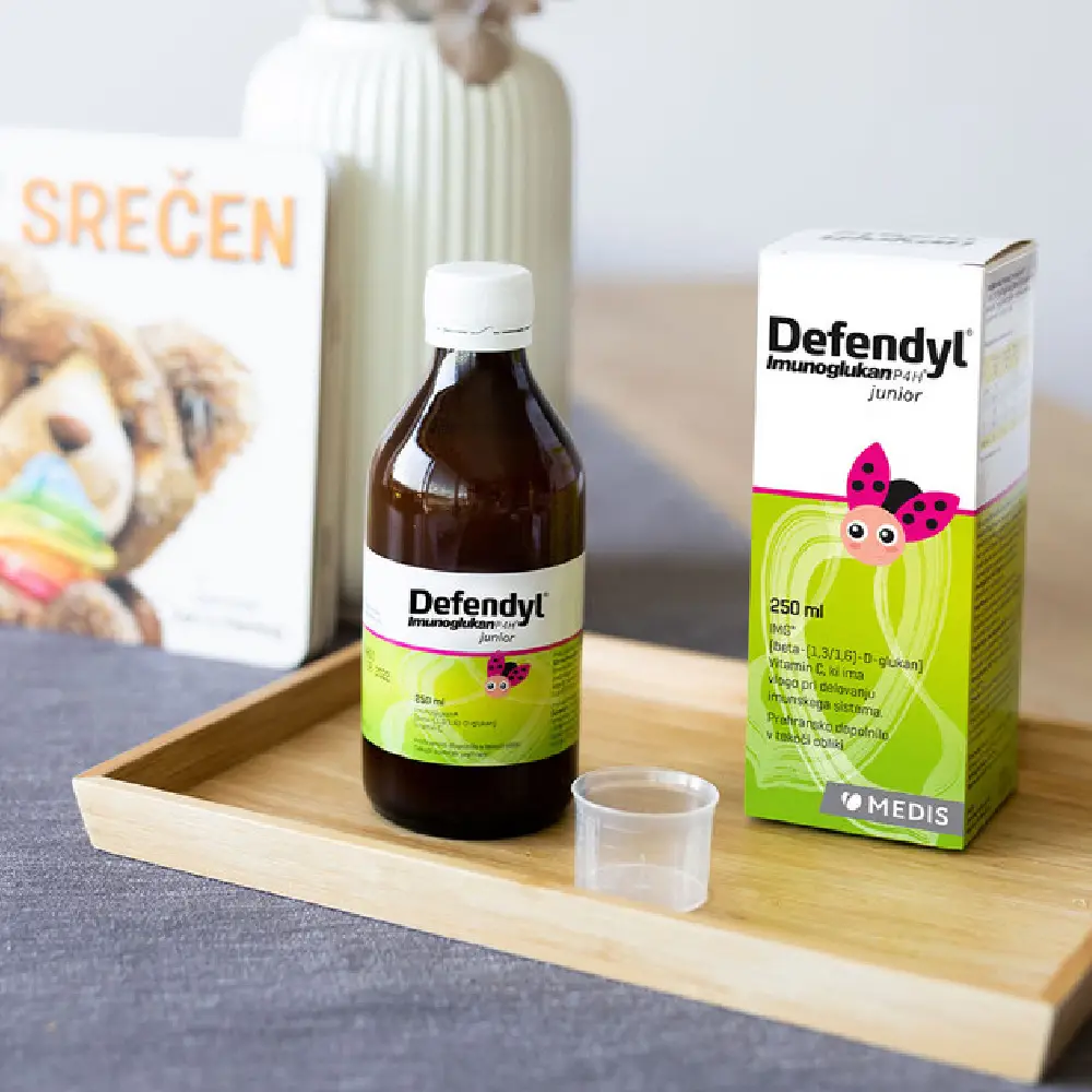 Defendyl-Imunoglukan P4H junior, tekočina (250 ml)